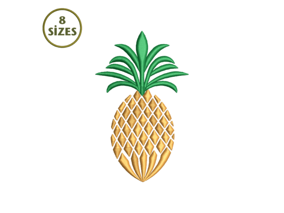 Pineapple Embroidery